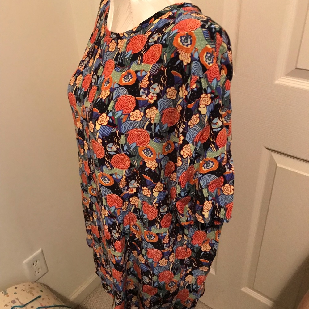 Flax Top/ Tunic Pullover Size Medium - image 3